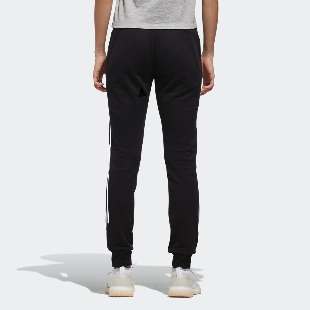 Adidas Womens Training Series Comfortable Warm Breathable Windproof Casual Knitted Sports Pants Women Pants Black DT8323