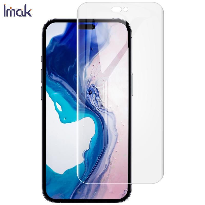 

Для iPhone 16 Pro Max Plus Glass IMAK Hydrogel Film 4-го поколения Full Cover Screen Protector iPhone 16