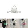 Trendy Minimalist Chic Small Square Bag Stylish Pu Shoulder Tote For Spring Fashion