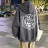SWAMP AREA Men's Casual Hooded Zip-Up Sweatshirt