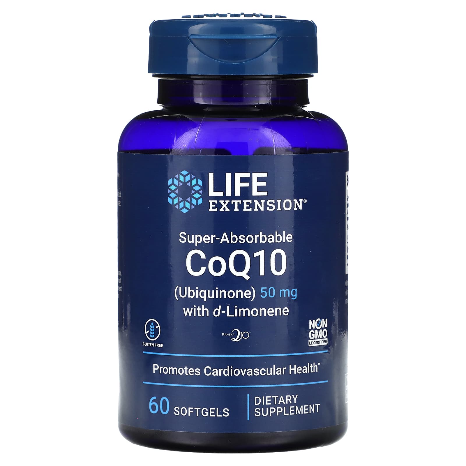 

Highly Absorbable Coq10 with D-Limonene, 50Mg, 60 Softgels