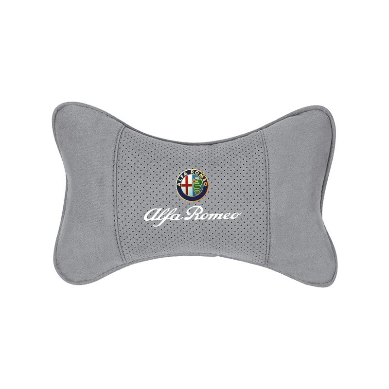 

2026 Hot Sticker Car Headrest Memory Foam Car Neck Pillow Auto Accessories For Alfa Romeo 4C 159 166 Spider Giulia Giulietta 156