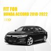 4x Fiber Carbon Inner Switch Window Bezel Control Panel for Honda Accord 2018-22