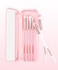 Coringco Pink Pocket Eye Brush Set 6p