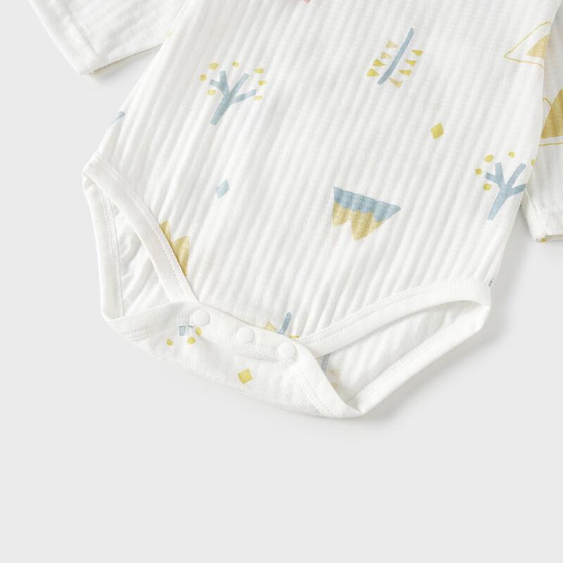 TONGTAI Baby Long Sleeve Cotton Romper Bodysuit