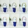 Outdoor Water Bottles Handle Handwovens Flower Cord Drink Bottle Carriers Strap