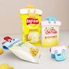 Dopamine Color Moisture-Proof Sealing Clips, Foldable Handle Design for Kitchen Snack Tea Seasoning Bag Fresh-Keeping