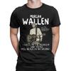 Morgans Wallens T-Shirt Men  Fashion Pure Cotton Tee Shirt Crew Neck Short Sleeve T Shirts Plus Size Clothes