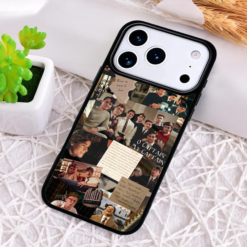Dead Poets Society Five Centuries Of Ver Phone Case for iPhone 17 Air 16 15 11 12 14 13 Pro Max Shockproof Cover
