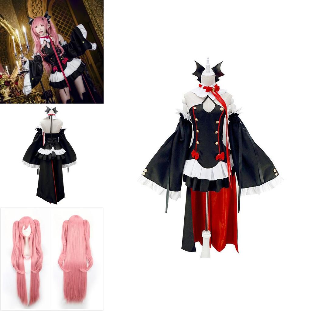 Exquisite Seraph Of The End Krul Tepes Dress Costume Suit For Halloween Celebrations