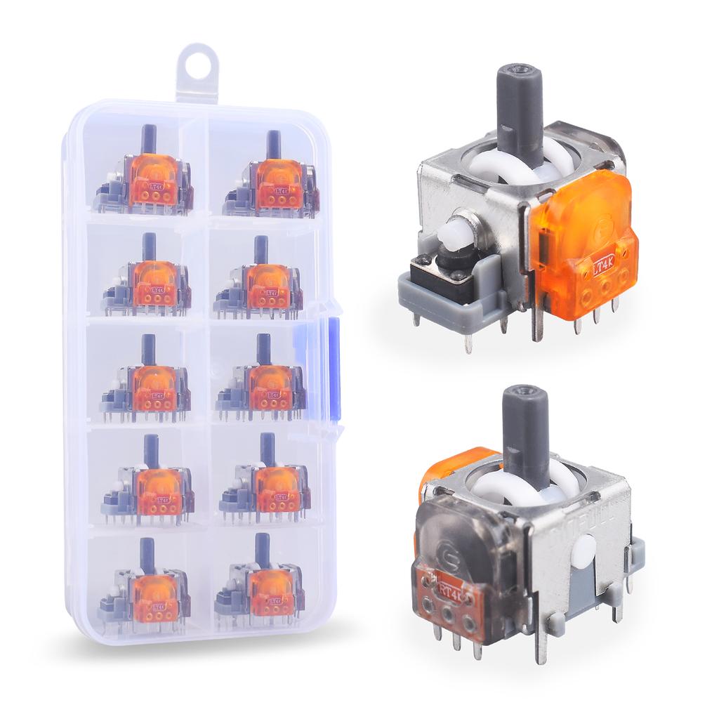 10pc/set Ginfull TMR Electromagnetic Joystick For PS5 Controller 3D Analog Stick Sensor Module For Ps4 For Xbox One Gamepad