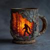 Heimdeko Bigfoot Waldbrand Tasse Ornament