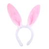 Plush Bunny Ears Headbands,Assorted Color Rabbit Ear Hairband for Easter Halloween Costume Party Favor