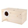 Wooden Durable Birds Nest Box Cockatiels Bird Breeding Box House Decoration