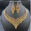 2024 Exquisite Rhinestone Necklace & Earring Set: Party, Evening Dress & Wedding Accessories