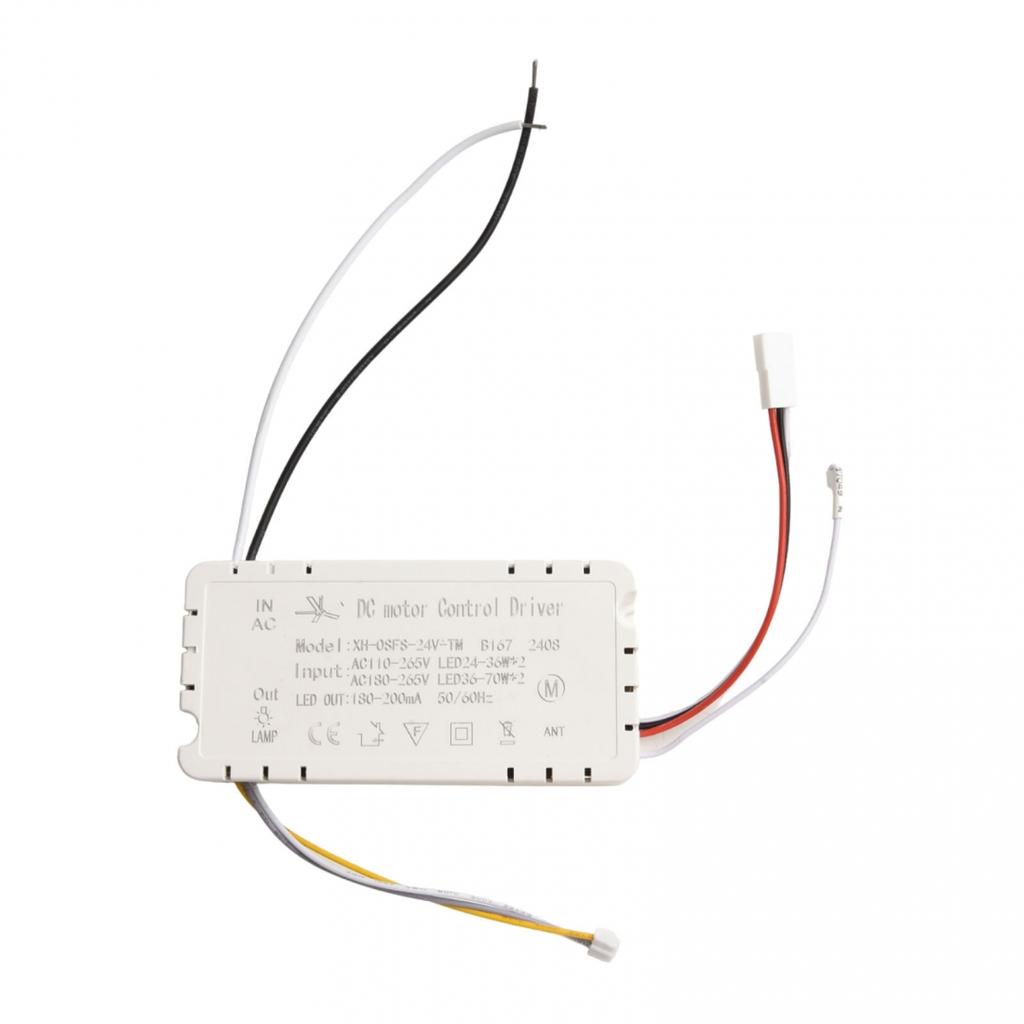 Remote Control For Ceiling Fan Light With 6 Speed Options Battery Monitoring