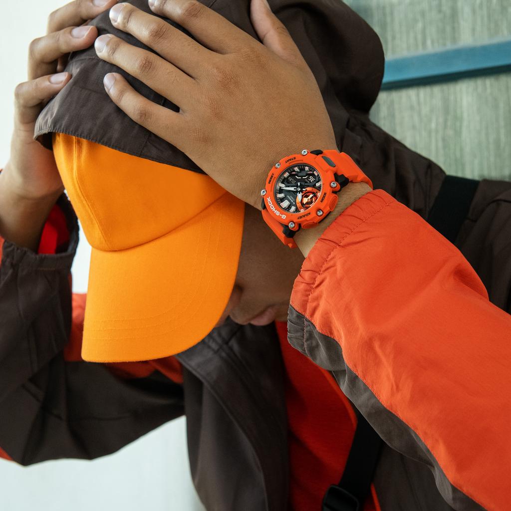 Casio G-SHOCK Męski Żywica Wodoodporny do 200M Odporny na Wstrząsy Kwarcowy Zegarek GA-2200M-4A