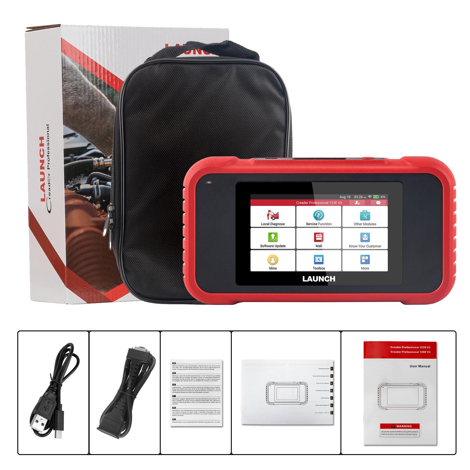LAUNCH CRP123i/CRP123E Automašīnas diagnostikas rīks -