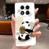 For Xiaomi Redmi Note 14 Pro+ Case Clear Soft TPU Fundas Butterfly Flower Cover For Redmi Note14 Pro Plus 5G Phone Cases Coque
