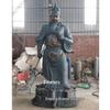 Large Bronze Guan Gong Statue - Pure Copper Guan Yu, Martial Wealth God