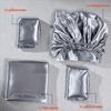 Luxury Satin Bed Sheets Set King Queen Size Fitted Sheet with Pillowcases Single Double Home Solid Color Faux Silk Bedding Set