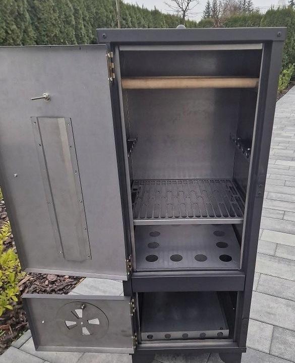 Wędzarnia Stalowa Ogrodowa Metalowa Na Gorąco I Na Zimno Ruszt Grill Gratis