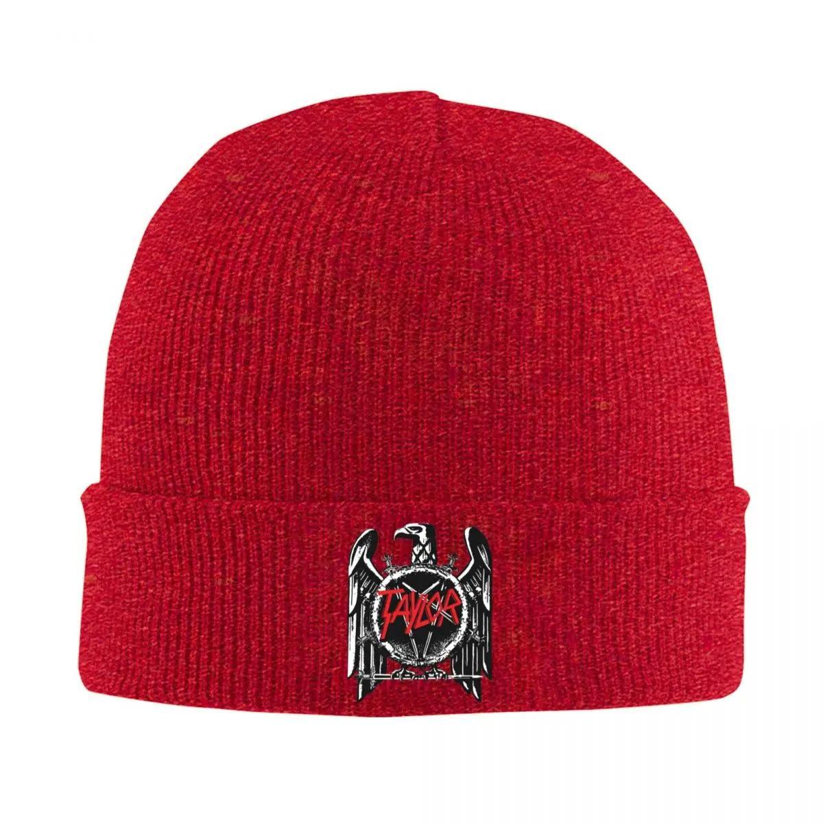

2025 new Heavy Band Metal Slayer Hat Autumn Winter Skullies Beanies Warm Caps Unisex Acrylic Knitted Caps