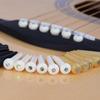 1/6Pcs Guitar String Nails Replacement Acoustic Guitar Bridge Pins Guitar Bridge Saddles Nut Musical Instruments Part