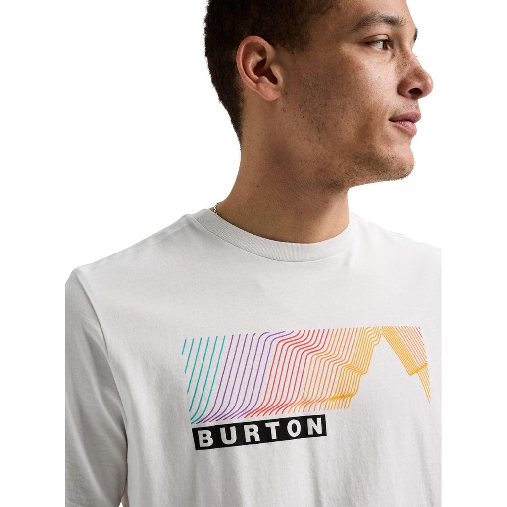 [Burton] Unisex Elmore Short Sleeve T-Shirt S STOUT WHITE