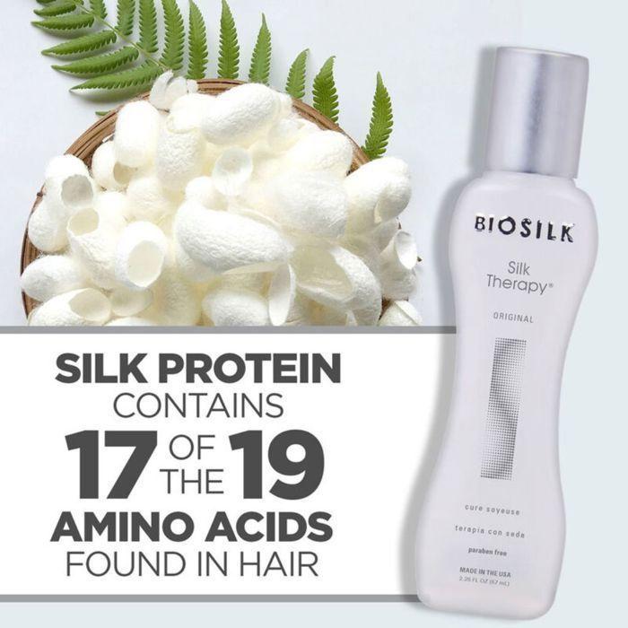 Sérum réparateur - Biosilk - Silk Therapy Original - 67ml - Tous types de cheveux - Brillance