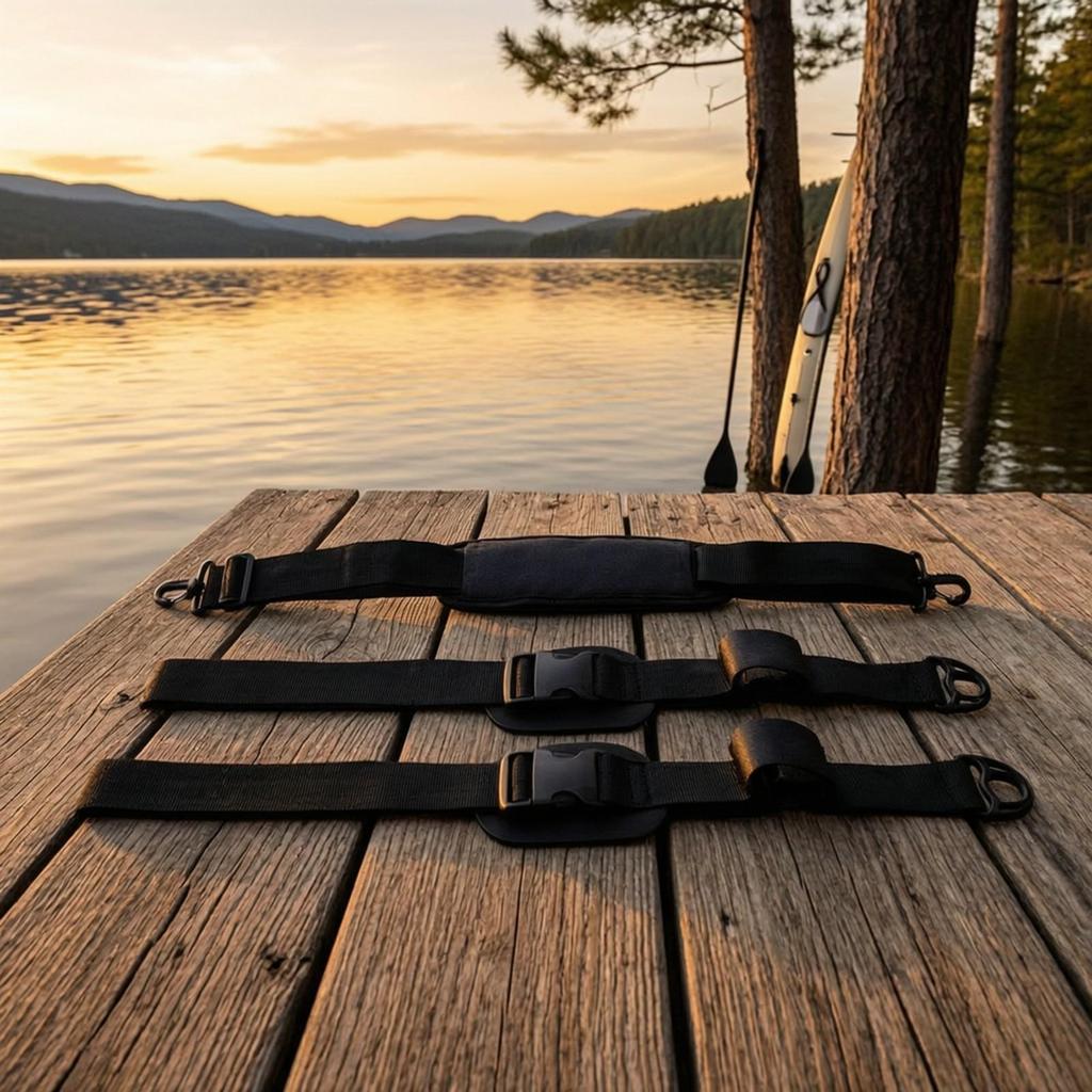 Easy to Attach Paddleboard Carry Strap with Shoulder Pad Hands-Unrestricted SUP