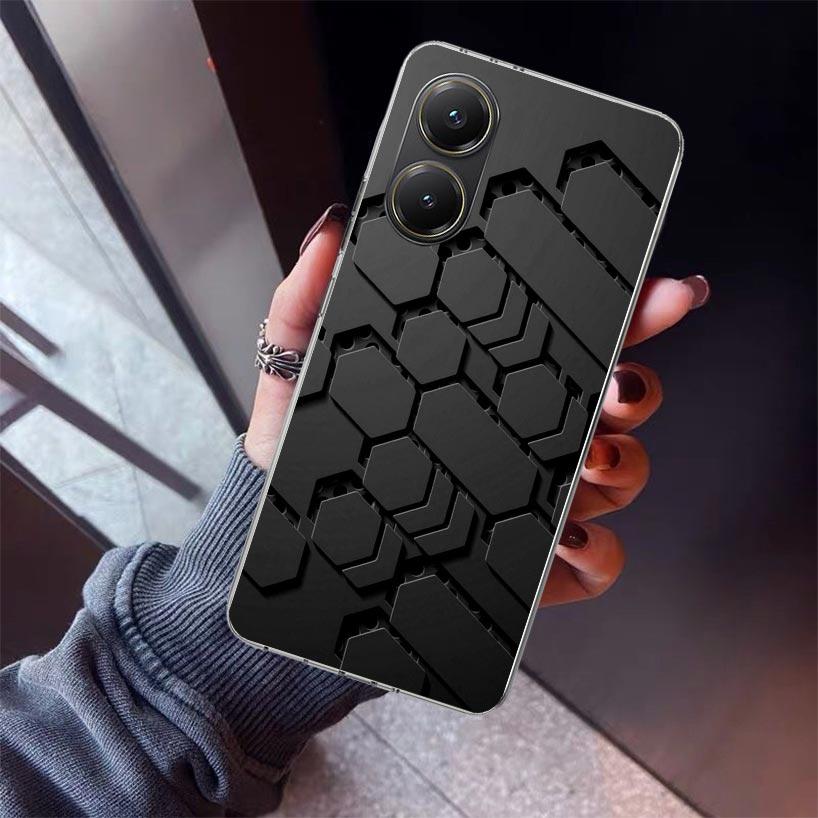 

Forged Carbon Pattern Phone Case For Xiaomi Poco X7 X6 X5 Pro F7 Ultra Redmi 15C 15 13 13C 12 12C 10 10A 10C 9 9A 9C 9T Shell Po Xiaomi Poco X5
