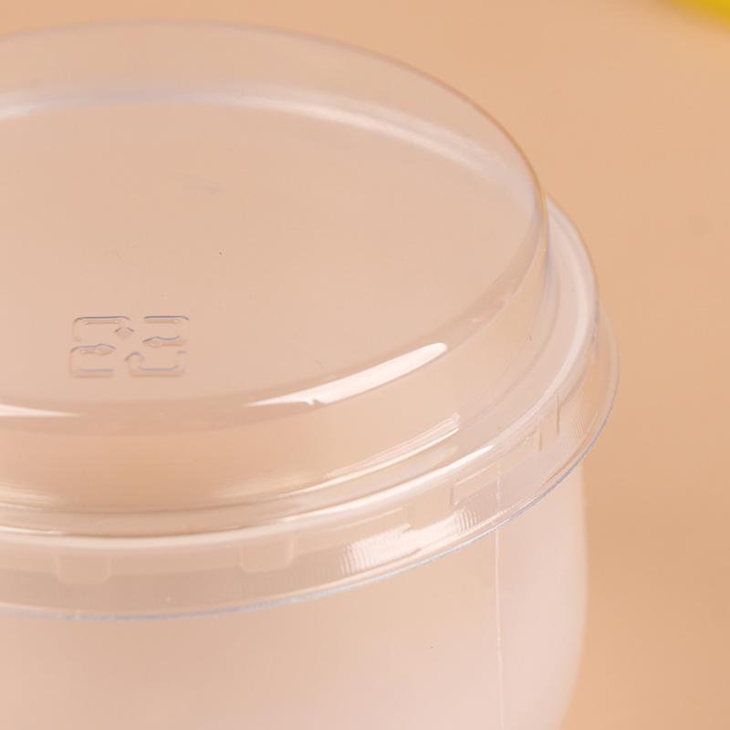 10Sets Transparent Baking Pudding Cup Japanese Caramel Pudding Beaker High Temperature Resistant Pudding Beaker With Lid