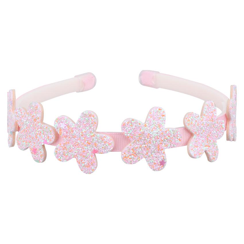 2025 Spring New Baby Headband, Gradient Sequin Star Cute Hair Accessory, Hair-Friendly Non-Slip Hoop, Perfect for Little Girls