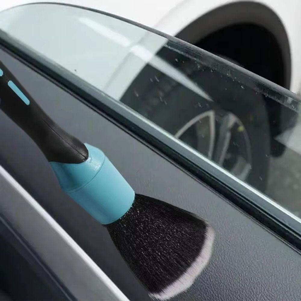 Multifunctional Car Clean Brush Soft Bristle Wheels Cleaner Car Washing Brush  Air Outlet Vent