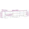 TV Stand Black 180 x 34 x 41 cm Engineered Wood