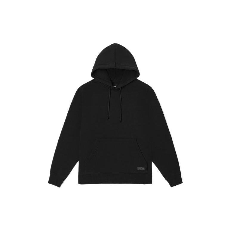 Vans Sweatshirts Unisex Black Hooded Moderate Regular VN000632BLK