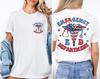 American Emergency Departunisext TShirt 4th Of July Nurse Shirt American Nurse Tee Independence Day Tee Ed 4th Of July Tee