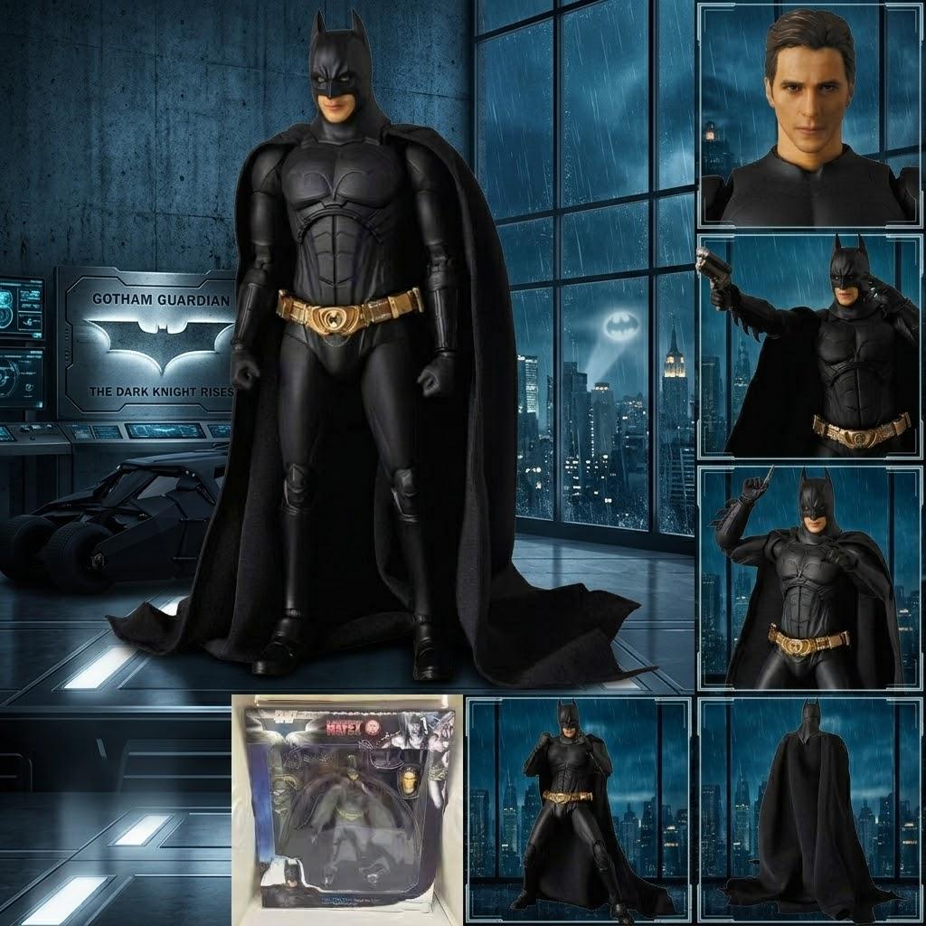Figura de Acción de El Caballero Oscuro - Batman Móvil de Alto Detalle Coleccionable (Modelo MAF049)