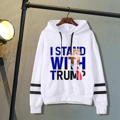 I Stand with Trump Hoodie Trump 2024 Presidential Campaign Sweatshirt