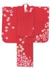 7 Years Girl in Pure Genuine Shibori Gold Piece Picture Kimono HYS218 [Muromachi-st.] Shichi-Go-San Kimono, Old, (Made Japan, Silk), Pattern,