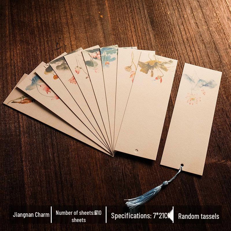 Handmade Chinese Xuan Paper Bookmarks for Painting and Calligraphy