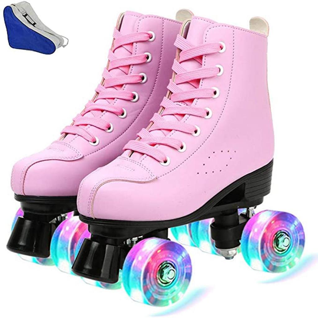 Teenagers Beginners Or Outdoor And Indoor Roller Skate LED Light-Emitting Skates
