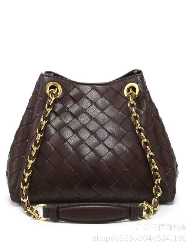 B Women'S Chain Bag Parachute Pure Hand-Woven Bag Versatile Commuter Shoulder Messenger Bag Tide