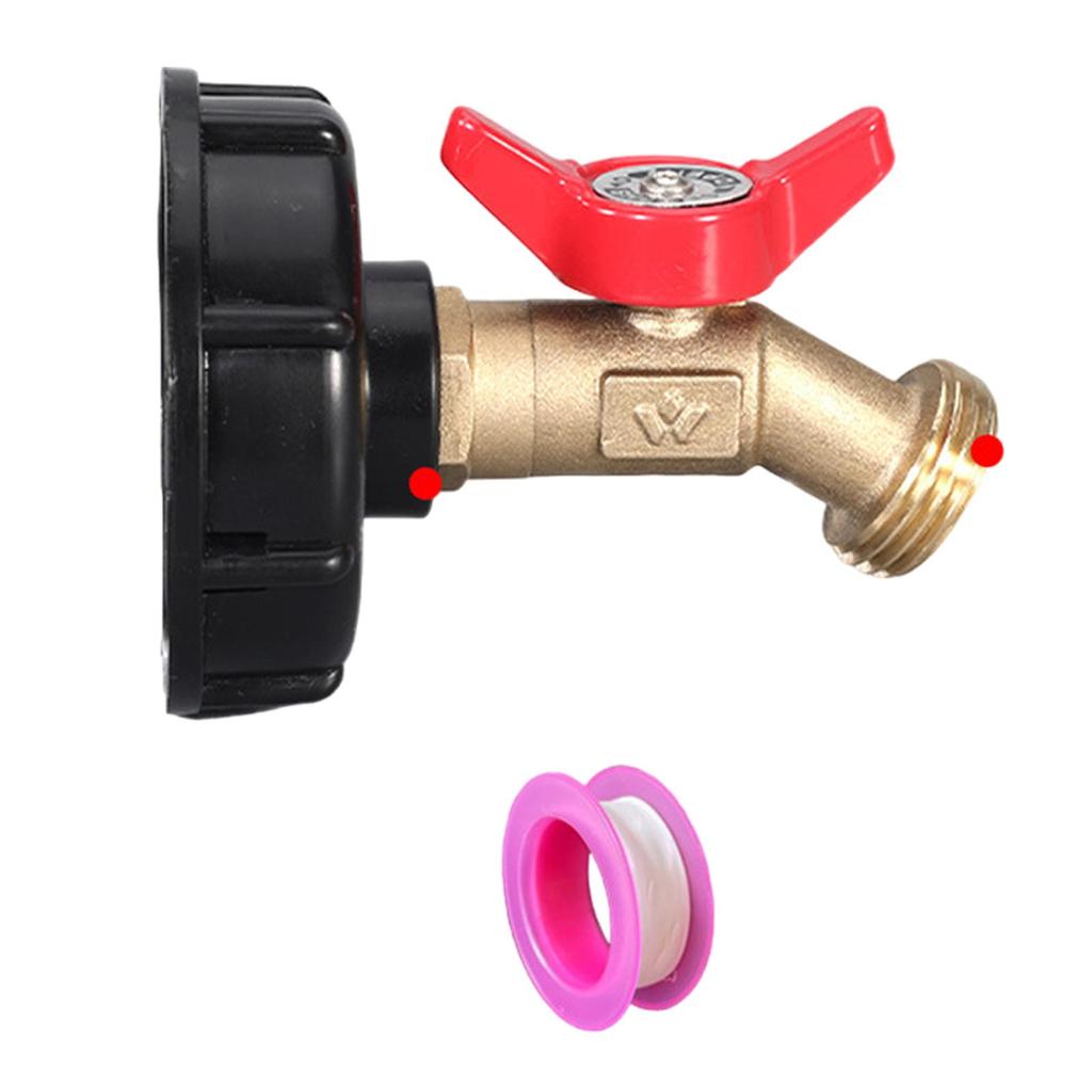 IBC Tote Adapter 60mm 275 330 Gallon Practical IBC Tote Water Tank Adapter