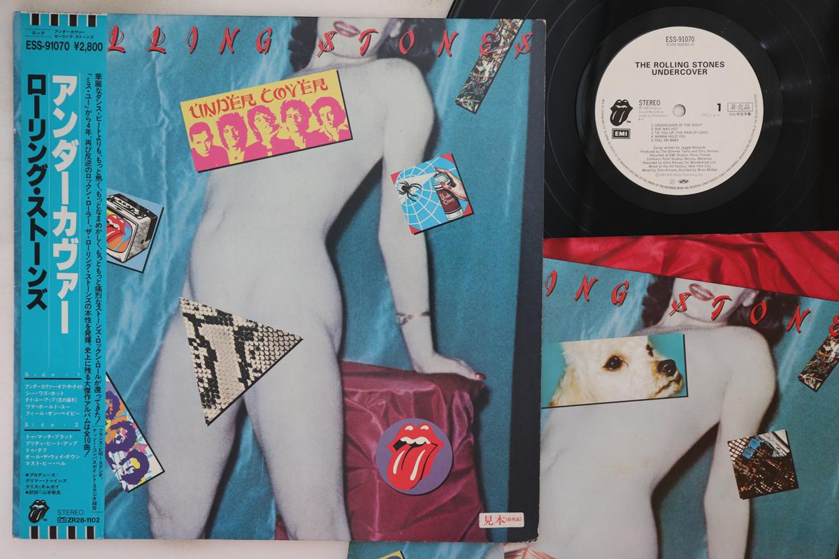

LP Пластинка ROLLING STONES - Undercover ESS91070PROMO EMI 1983 Япония Obi Rock Б/у