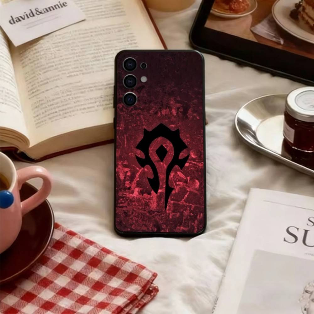 W-Warcraft G-Game Phone Case Soft Black For Samsung S25,S24,S21,S22,S23,S30,Ultra,S20,Plus,Fe,Lite