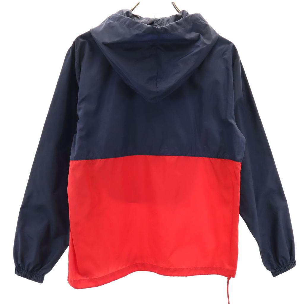 Adidas lata 80. vintage Anorak Parker S Granatowy kieszonkowy Męski Używany