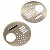 A84X-40PCS Beekeeping Tools Bee Hive Vent Nest Door Cage Stainless Steel Round Hive Hole Entrance Disc Beehives Equipment