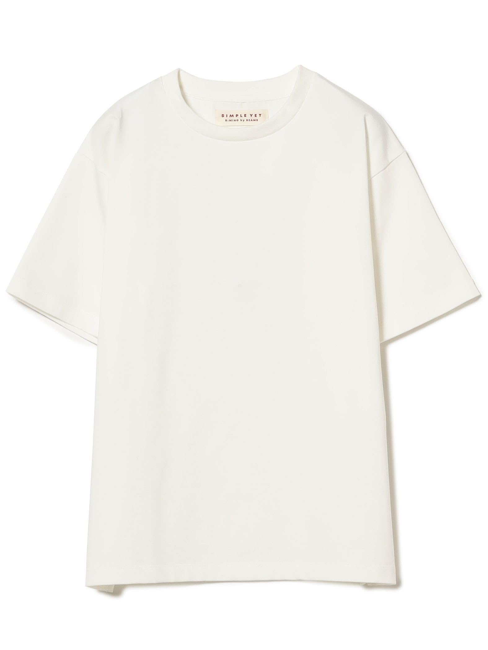 

B:MING LIFE STORE by BEAMS S/S TEE SIMPLE YET Side Slit T-Shirt, Women s, OFF_WHITE, One Size